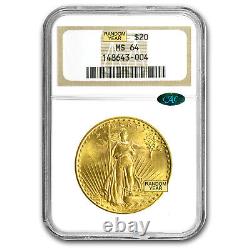$20 Saint-Gaudens Gold Double Eagle MS-64 PCGS/NGC (CAC) SKU #70681
