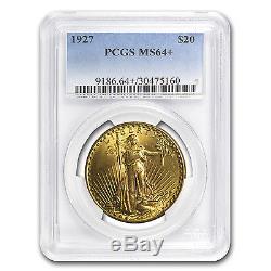 $20 Saint-Gaudens Gold Double Eagle MS-64+ PCGS (Random) SKU #64702
