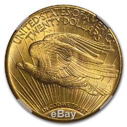 $20 Saint-Gaudens Gold Double Eagle MS-65+ NGC (Random)