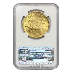 $20 Saint Gaudens NGC MS63 Random Year Choice certified Gold Double Eagle coin