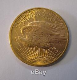 20 $ Twenty Dollars Goldmünze Double Eagle Saint Gaudens USA 1922
