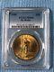 $20 US Gold Double Eagle, St. Gaudens. 1908 No Motto, PCGS MS64. Beautiful US Gold