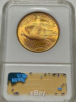 $20 US Gold Double Eagle, St. Gaudens. 1914-S, NGC MS65. Very Old Label! Special