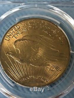 $20 US Gold Double Eagle, St. Gaudens. 1922, PCGS MS64. Beautiful US Gold