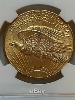 $20 US Gold Double Eagle, St. Gaudens. 1924 NGC/MS63. Beautiful Investment Coin