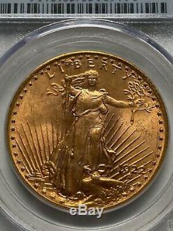 $20 US Gold Double Eagle, St. Gaudens1922, PCGS MS 65. True Gem Grade. Investment