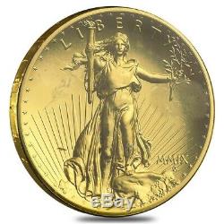 2009 1 oz $20 Ultra High Relief Saint-Gaudens Gold Double Eagle Coin (Scruffy)