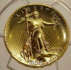 2009 1 oz. Gold $20 St. Gaudens Ultra High Relief Double Eagle PCGS MS 70
