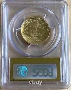 2009 $20 Gold Ultra High Relief Double Eagle PCGS MS70 Saint Gaudens Gold Foil