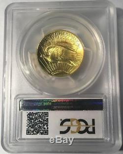 2009 $20 Ultra High Relief Saint-Gaudens Gold Double Eagle PCGS MS70 WithOGP Rare