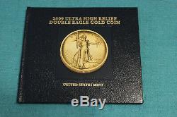 2009 Gold Ultra High Relief Double Eagle St Gaudens