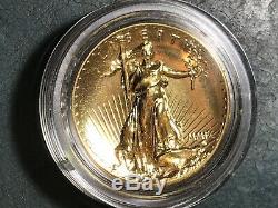 2009 US $20 Saint Gaudens Gold 1oz Ultra High Relief Double Eagle OGP, box & COA