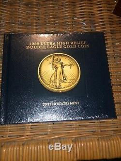 2009 US Mint UHR Double Eagle Saint Gaudens 24Kt. 9999 Gold Coin NGC MS69 ER