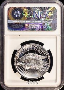 2017 Saint Gaudens Double Eagle High Relief NGC PF70 1oz Silver Mercanti Signed