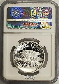2017 Saint Gaudens Double Eagle Indian High Relief Proof Silver Coin NGC PF70 UC