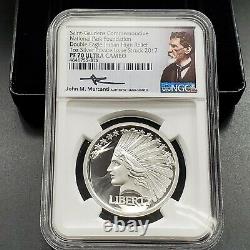 2017 St. Gaudens Commemorative Silver Double Eagle Indian NGC PF70 UCAM High Re