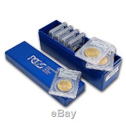7-Coin $20 Saint-Gaudens Gold Double Eagle Date Set MS-63 PCGS SKU #78322