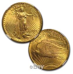 7-Coin $20 Saint-Gaudens Gold Double Eagle Date Set MS-64 NGC SKU#163240