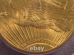 BU 1924 Gold $20 Double Eagle St. Gaudens PCGS MS63 (OGH) Old Green Holder. #38