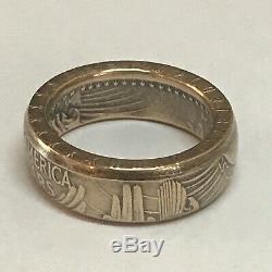 Beautiful Coin Ring Handcrafted From A 1925 $20 Saint Gaudens Gold Double Eagle