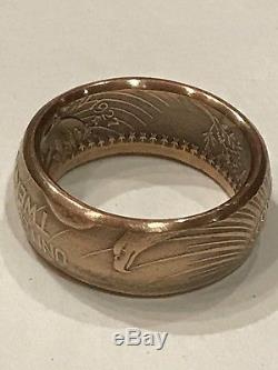 Beautiful Gold Coin Ring Handcrafted From A 1927 $20 Saint Gaudens Double Eagle