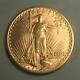 Beautiful! No Motto 1907 Gold $20 Saint Gaudens Double Eagle Coin BU+ (#134)