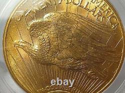 Gorgeous 1913-d $20 GOLD Double Eagle St. Gaudens. PCGS MS63 OGH old green hold