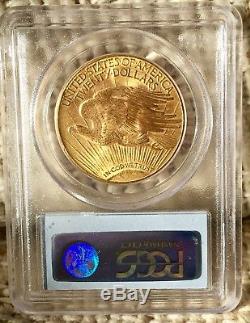 Gorgeous 1927 $20 St Gaudens PCGS MS65 Philadelphia Gold Double Eagle! Reduced