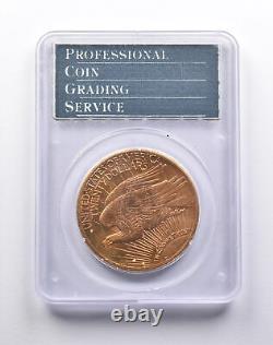 MS62 1924 $20 Saint-Gaudens Gold Double Eagle PCGS Rattler 3654