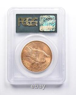 MS63 1908 $20 Saint-Gaudens Gold Double Eagle No Motto CAC PCGS OGH 6693