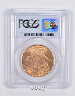 MS63 1908-D $20 Saint-Gaudens Gold Double Eagle No Motto PCGS 2302