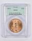 MS63 1910 $20 Saint-Gaudens Gold Double Eagle OGH PCGS 2290