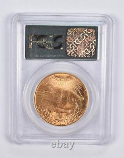 MS63 1911-S $20 Saint-Gaudens Gold Double Eagle PCGS 2296