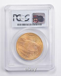 MS63 1914-D $20 Saint-Gaudens Gold Double Eagle PCGS 2633