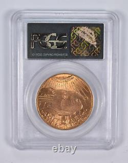 MS63 1915-S $20 Saint-Gaudens Gold Double Eagle PCGS 2394