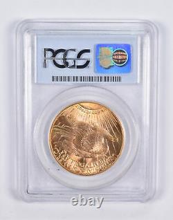 MS63 1916-S $20 Saint-Gaudens Gold Double Eagle PCGS 2294