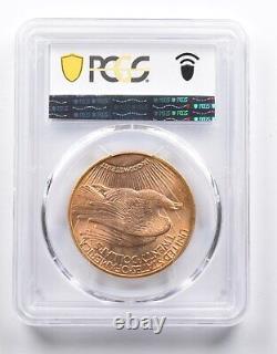 MS64 1922 $20 Saint-Gaudens Gold Double Eagle PCGS 0991