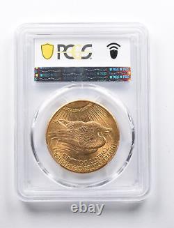 MS64 1927 $20 Saint-Gaudens Gold Double Eagle PCGS 1348