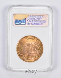 MS65 1927 $20 Saint-Gaudens Gold Double Eagle NGC 2221