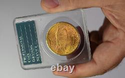 PCGS RATTLER 1924 $20 Twenty Dollar St. Gaudens Gold Double Eagle MS63
