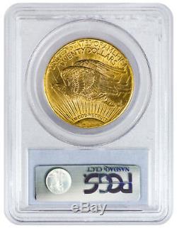 Random Date 1908-1932 $20 Gold Saint-Gaudens Double Eagle PCGS MS62 SKU37791