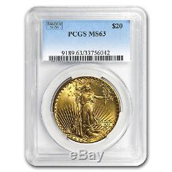 SPECIAL PRICE! $20 Saint-Gaudens Gold Double Eagle MS-63 PCGS/NGC Random