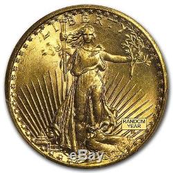 SPECIAL PRICE! $20 Saint-Gaudens Gold Double Eagle MS-63 PCGS (Random)