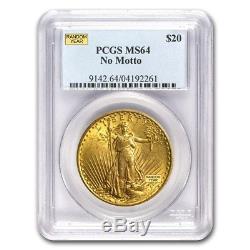 SPECIAL PRICE! $20 Saint-Gaudens Gold Double Eagle MS-64 PCGS (Random)