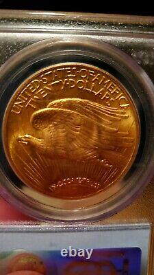 STUNNING 1924 $20 PCGS MS 66 Gold St. Gaudens Double Eagle GEM Uncirculated Coin
