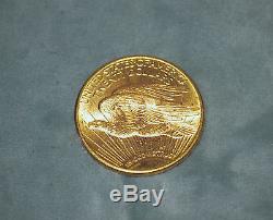 Saint Gaudens 1914 D (denver) Gold Coin $20 Double Eagle Rare Fa-6