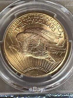 Superb 1927 $20 Saint Gaudens Gold Double Eagle PCGS MS65+ Plus! 36788811