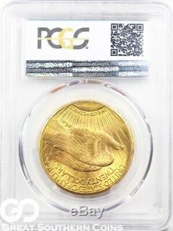 U. S. Gold, $20 St. Gaudens Double Eagle PCGS MS 63 Random Dates