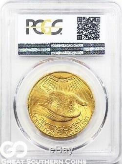 U. S. Gold, $20 St. Gaudens Double Eagle PCGS MS 64 Random Dates