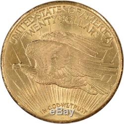 US Gold $20 Saint-Gaudens Double Eagle Almost Uncirculated